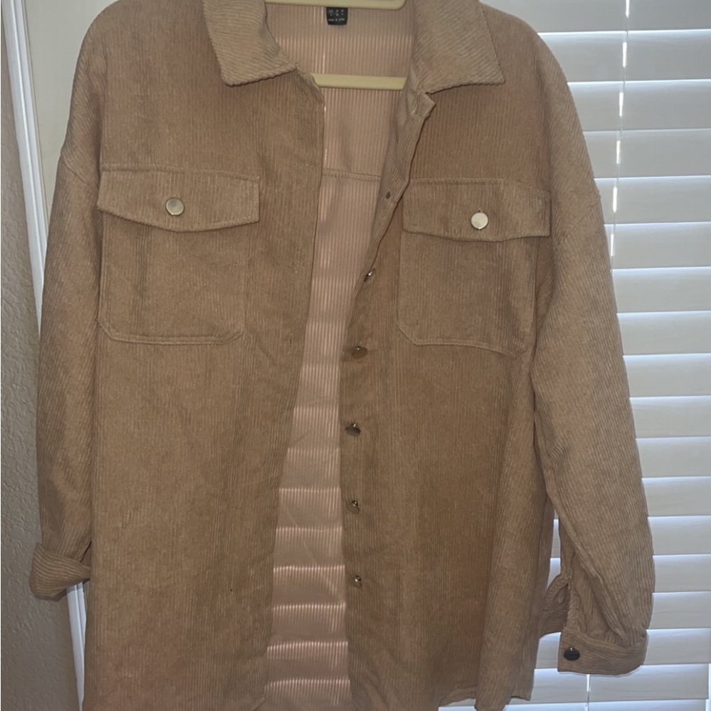 Brown flannel
